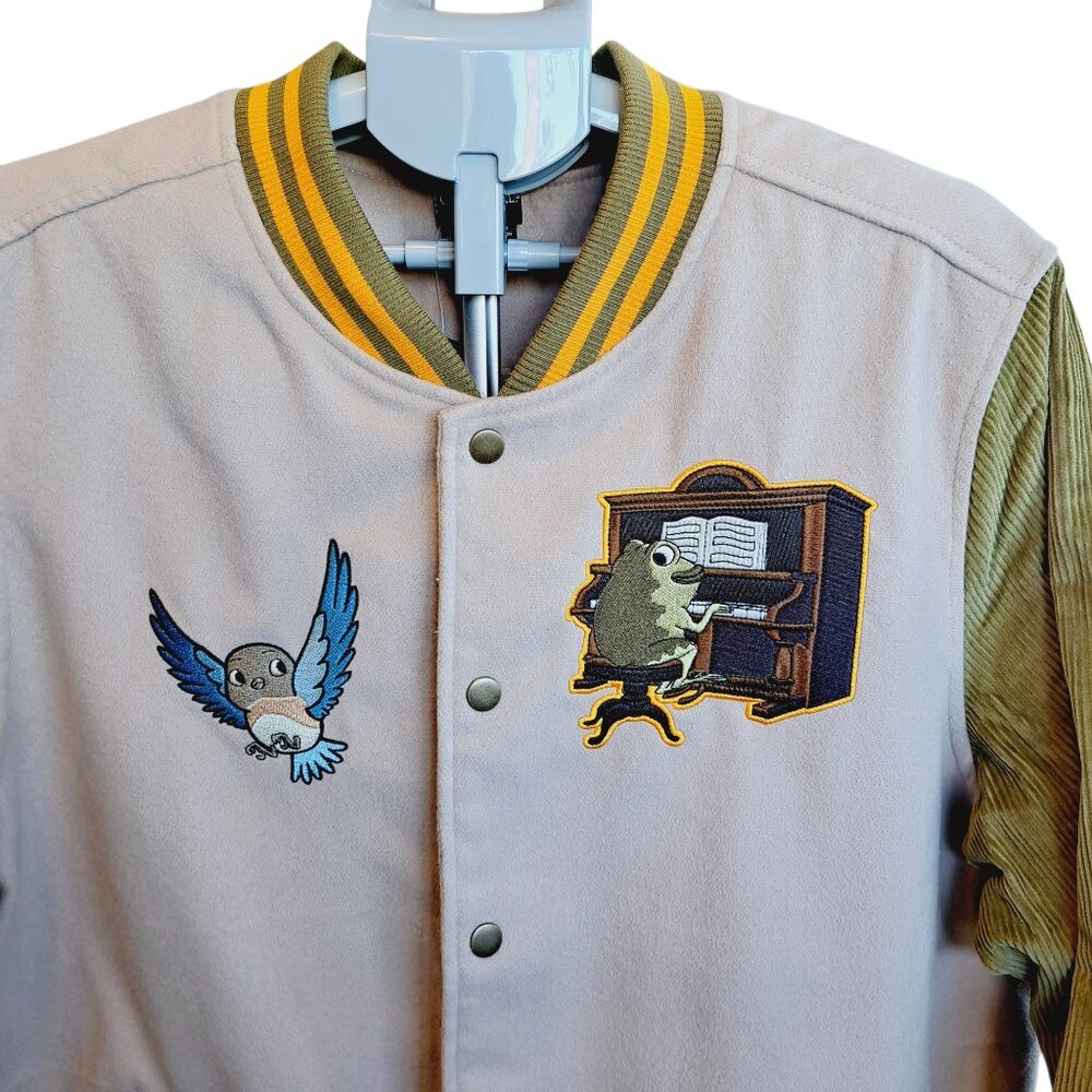 Cartoon Network Over the Garden Wall Icons Characters Varsity Jacket Size XL - Picture 7 of 16